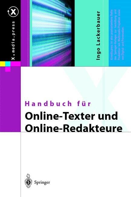 Handbuch F? Online-Texter Und Online-Redakteure (Hardcover, 2003)