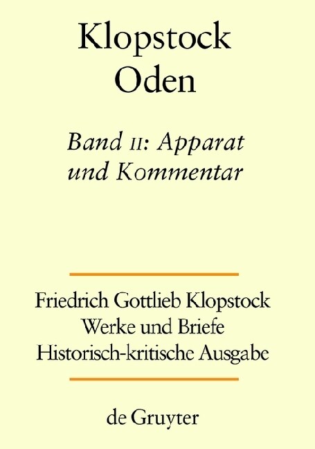 Apparat Und Kommentar (Hardcover)