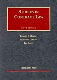 Studies in Contract Law (Hardcover, 6th)