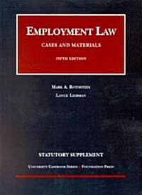 Employment Law (Paperback, 5th, Supplement)