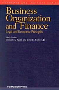Business Organization and Finance (Paperback, 9th)