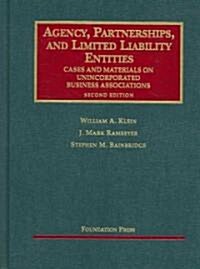 Agency, Partnerships, And Limited Liability Entities (Hardcover, 2nd)