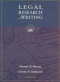 Legal Research And Writing (Paperback)