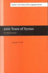 200 years of syntax : a critical survey