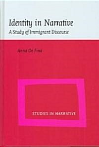 Identity in Narrative (Hardcover)