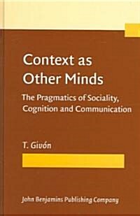 Context As Other Minds (Hardcover)