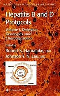 Hepatitis B and D Protocols: Volume 1: Detection, Genotypes, and Characterization (Hardcover, 2004)