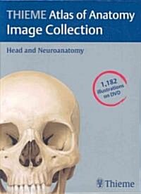 Thieme Atlas of Anatomy Image Collection--Head and Neuroanatomy (Hardcover, First DVD)