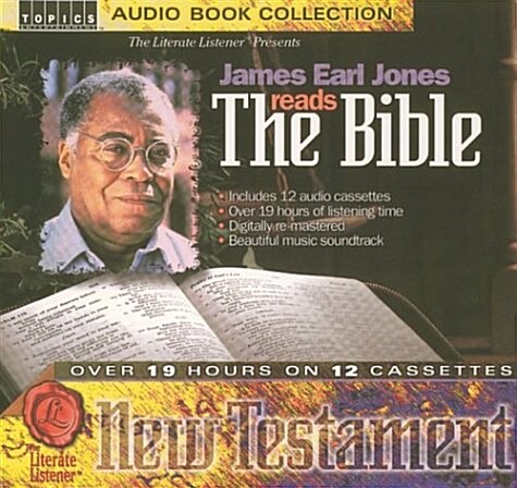 James Earl Jones Reads the Bible-KJV-New Testament (Audio Cassette)