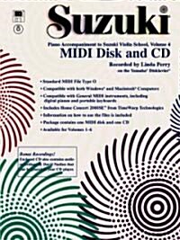 Suzuki Violin School, Vol 4: General MIDI Disk CD-ROM (Audio CD)