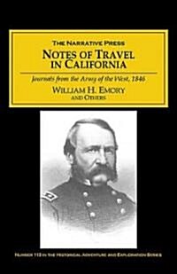 Notes of Travel in California (Paperback)