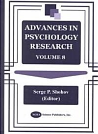 Advances in Psychology Researchv. 8 (Hardcover, UK)