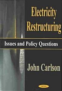 Electricity Restructuring (Hardcover, UK)