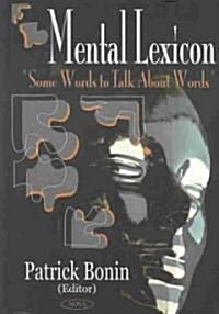 Mental Lexicon (Hardcover)