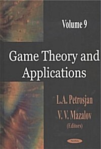 Game Theory and Applicationsv. 9 (Hardcover, UK)