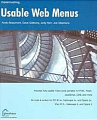 Constructing Usable Web Menus (Paperback)