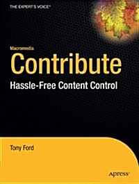 Macromedia Contribute 3: Content Management for Everyone (Paperback)