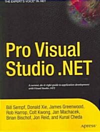 Pro Visual Studio.Net (Paperback)