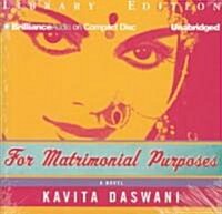 For Matrimonial Purposes (Audio CD, Library)