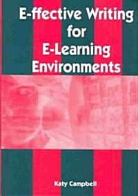 E-ffective Writing for E-Learning Environments (Hardcover)