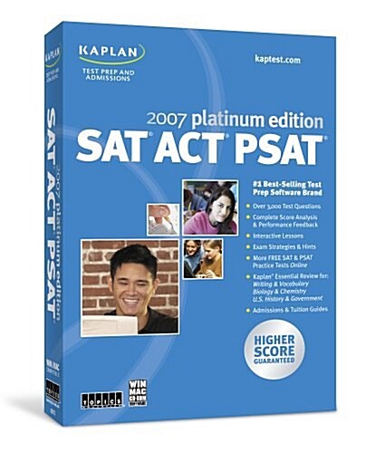 Kaplan Sat Act Psat 2007, Platinum Edition (CD-ROM)