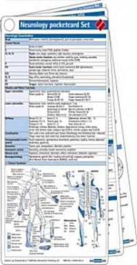 Neurology pocketcard Set (Cards, LAM)