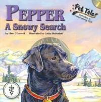 Pepper, A Snowy Search (Paperback, Compact Disc)