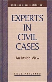 Experts In Civil Cases (Hardcover)
