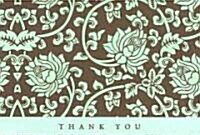 Acadian Tapestry Thank You Notes [With Envelopes] (Novelty)