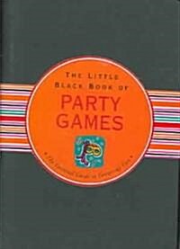 The Little Black Book of Party Games (Paperback, Spiral)
