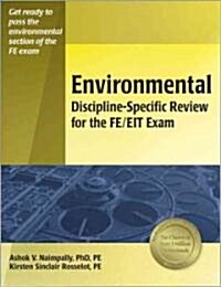 Environmental Discipline-Specific Review for the FE/EIT Exam (Paperback)