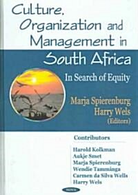 Culture, Organization and Management in South Africa (Hardcover, UK)