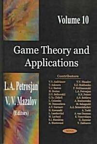 Game Theory and Applicationsvolume 10 (Hardcover, UK)