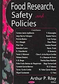 Food Research, Safety and Policies (Hardcover, UK)