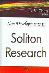 New Developments in Soliton Research (Hardcover)