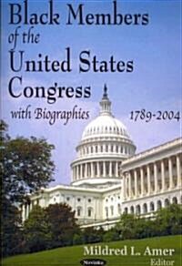 Black Members of the United States Congress (Paperback, UK)