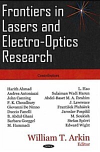 Frontiers in Lasers And Electro-optics Research (Hardcover)