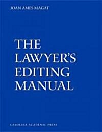 The Lawyers Editing Manual (Spiral)