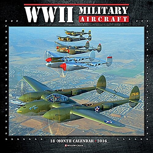 WWII Military Aircraft Mini Calendar (Wall, 2016)