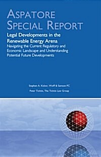 Legal Developments in the Renewable Energy Arena (Paperback)