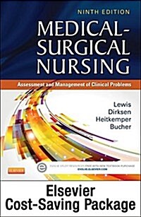 Medical-Surgical Nursing (Two-Volume Set) - Text and Elsevier Adaptive Quizzing (Access Card) Updated Edition Package: Assessment and Management of Cl (Paperback, 9)