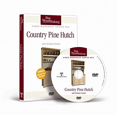 Fine Woodworkings Country Pine Hutch (DVD)