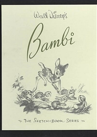 Walt Disneys Bambi: The Sketchbooks Series (Hardcover, LIMITED)