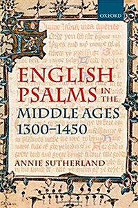 English Psalms in the Middle Ages, 1300-1450 (Hardcover)