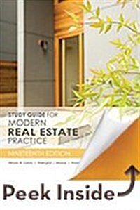 Modern Real Estate Practice (Paperback, 19th, Study Guide)