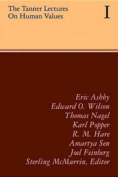 The Tanner Lectures on Human Values (Paperback)