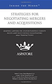 Strategies for Negotiating Mergers and Acquisitions (Paperback)