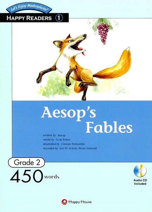 [중고] Aesops Fables (책 + CD 1장)