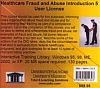 Healthcare Fraud And Abuse Introduction, 5 Users (Software)