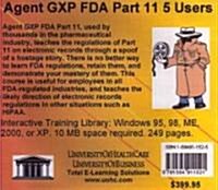 Agent Gcp Fda Part 11, 5 Users (Software)